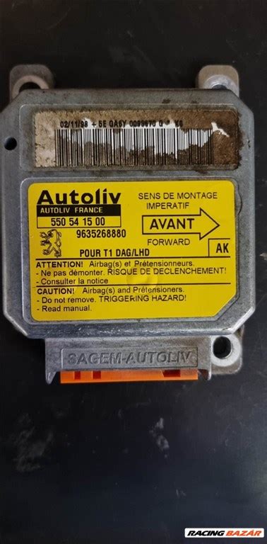 Peugeot 206 légzsák