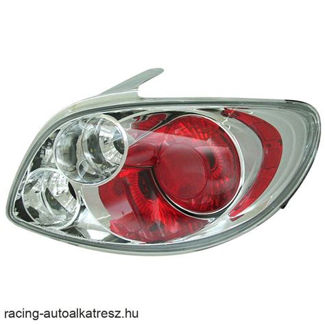 Peugeot 206 tuning hátsó lámpák