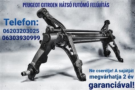 Peugeot 405 hátsó futómű