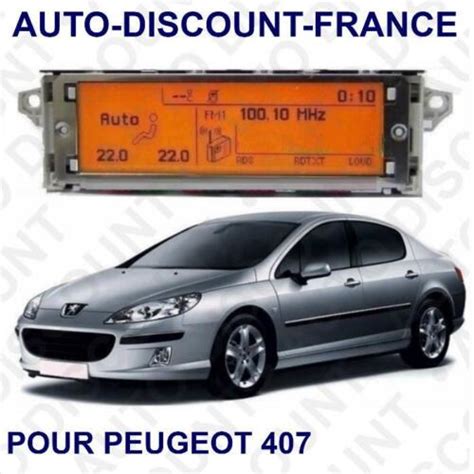 Peugeot 407 LCD kijelző