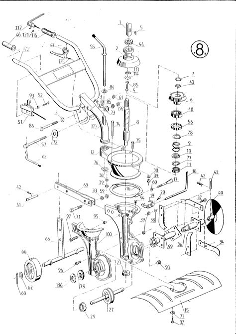 Piaggio Liberty 125 Kuplung Robbantott Ábra