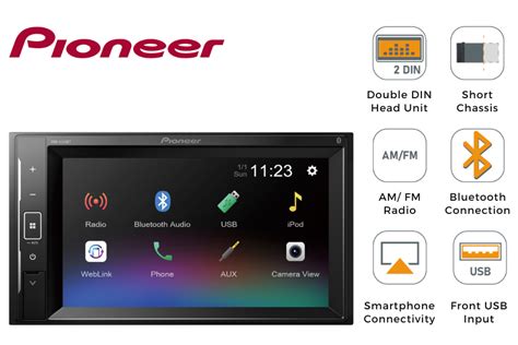 Pioneer DMH-A240BT fejegység
