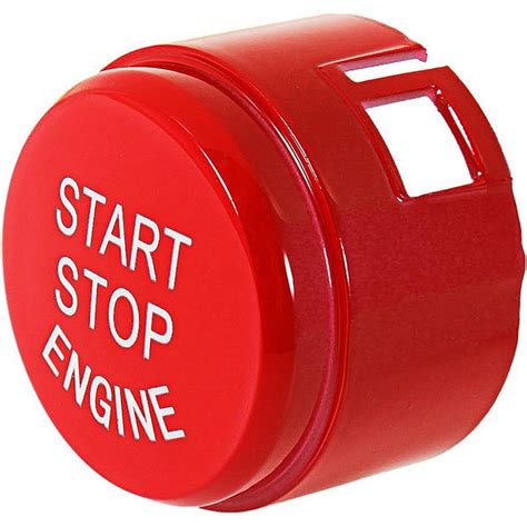 Piros Start-Stop Gomb Fedél