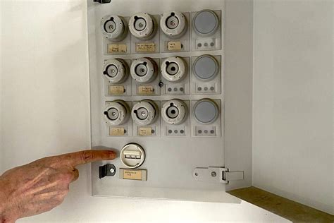 Régi biztosítéktábla