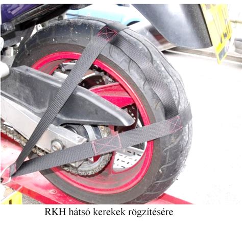 Rakomány rögzítése utánfutón