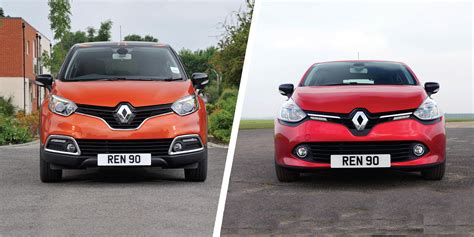 Renault Clio vs Captur