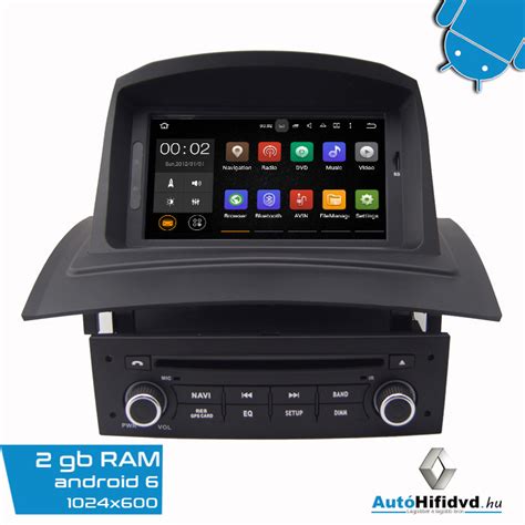 Renault Megane II hifi rendszer