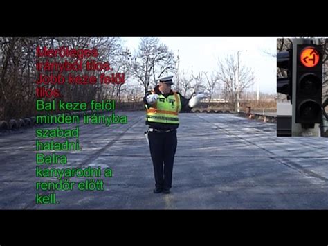 Rendőri karjelzés 3