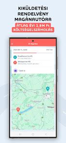 RoadRecord útnyilvántartó