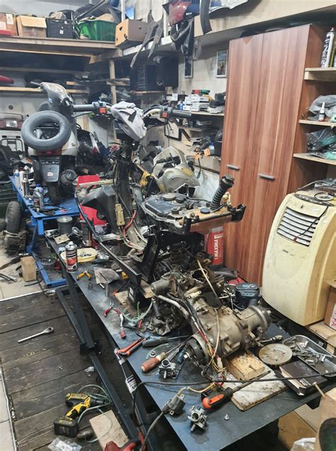 Robogó motor felújítása