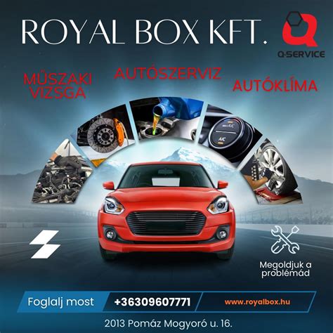 Royal Autószerviz Pomáz műhely