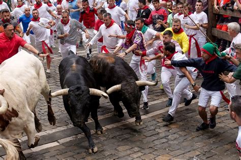 San Fermín bikafuttatás