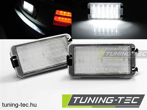 Seat Ibiza rendszámtábla világítás