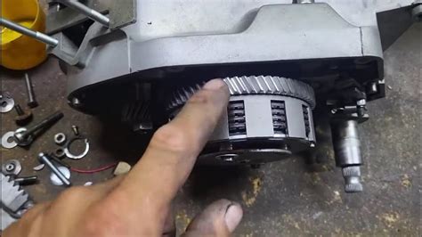 Simson kuplung kinyomó szerkezete