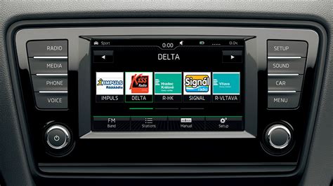 Skoda Octavia Bolero navigációs rendszer