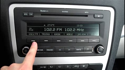Skoda Octavia II rádió probléma