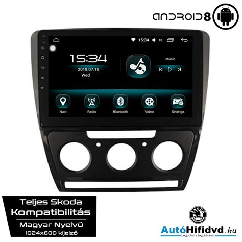 Skoda Octavia autórádió