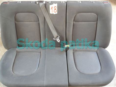 Skoda hátsó ülés