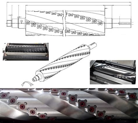 Spirálkéses gyalutengely