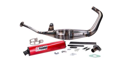 Sportkipufogó alkatrészei