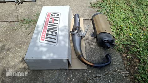 Sportkipufogó robogóhoz