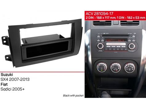 Suzuki Swift autórádió beépítő keret