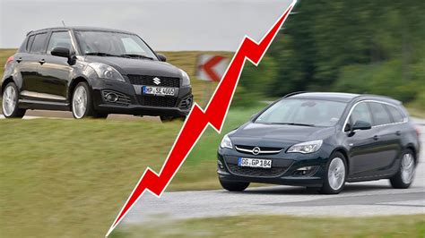 Suzuki Swift vs Opel Astra F