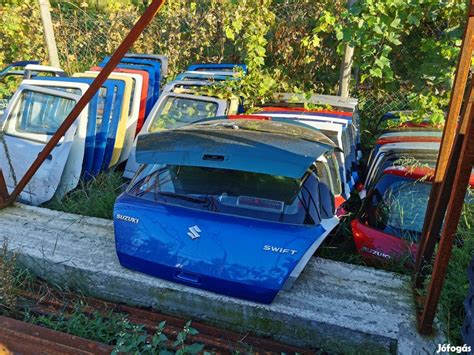 Suzuki alkatrészek egy bontóban