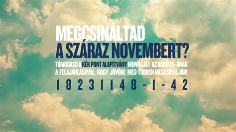 Száraz november grafika