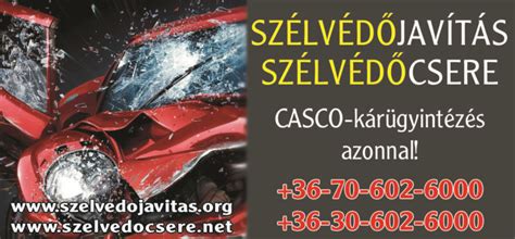 Szélvédő csere árak