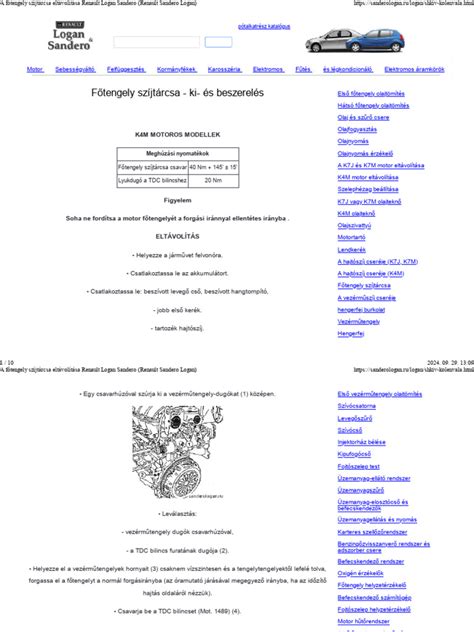 Szíjtárcsa eltávolítása