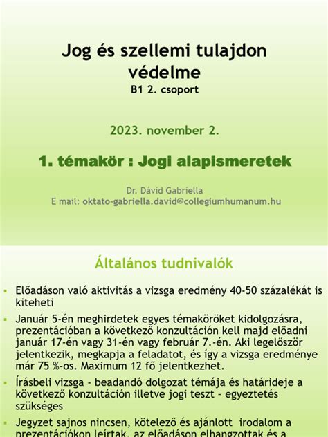 Szellemi tulajdon jogok