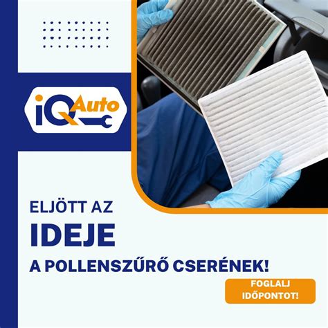 Szennyezett pollenszűrő