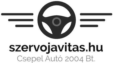 Szervokormány javítás