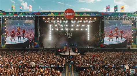 Sziget Fesztivál építése