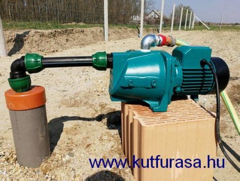 Szivattyú telepítés