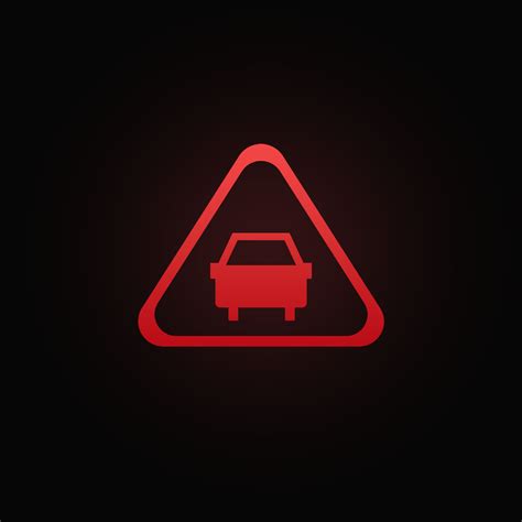 Távolságra figyelmeztető lámpa