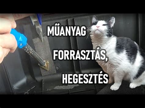 Törött üléstartó javítása