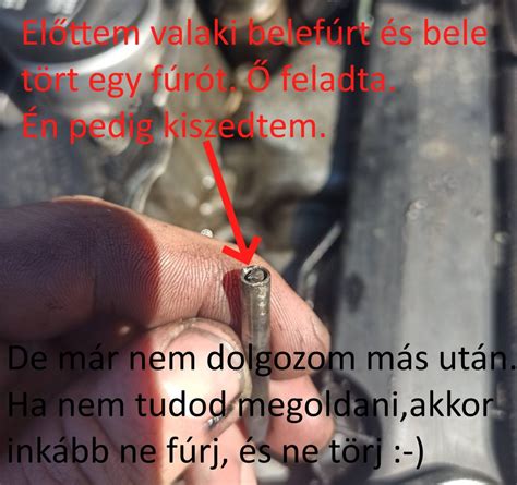 Törött izzítógyertya