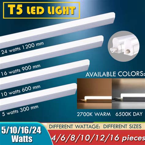 T5 LED izzók