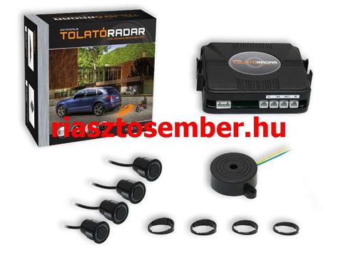 Tolatóradar szenzorok a lökhárítón