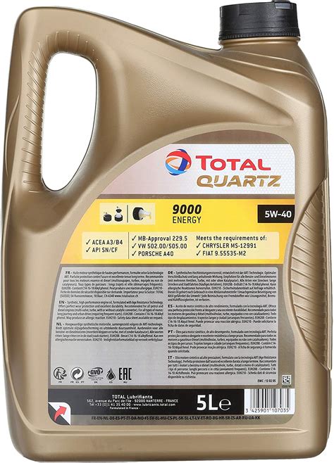 Total Quartz 9000 5W-40