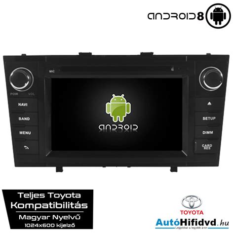Toyota Avensis navigáció