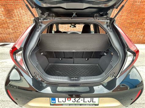 Toyota Aygo csomagtér