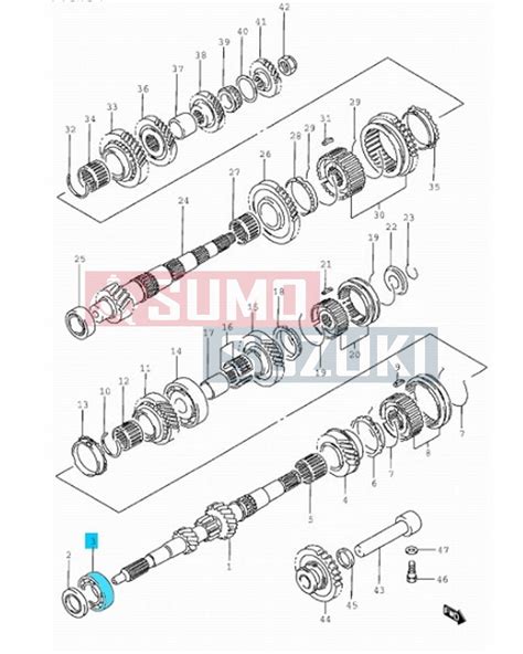 Toyota Corolla nyelestengely csapágy