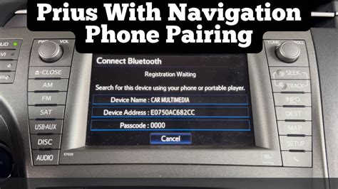 Toyota Prius Bluetooth