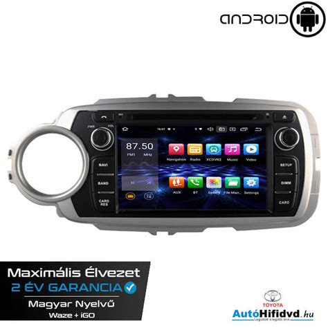 Toyota Yaris autórádió