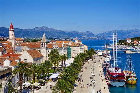 Trogir látképe