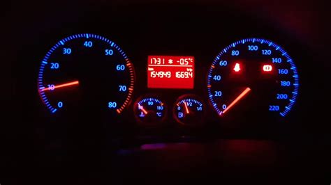 VW Golf 5 Műszerfal