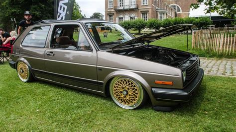 VW Golf II tuning felnivel